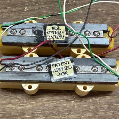 DiMarzio Jazz Bass Pickups patent applied for PAF Early 80s - Cream image 6