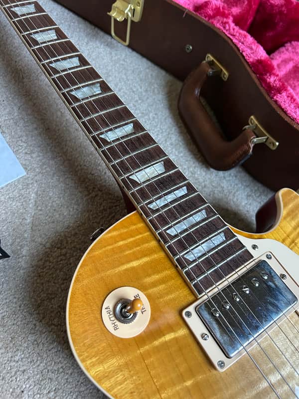 Gibson Les Paul Standard '60s Wildwood Custom Shop Top 2023 - Lemon Burst with OHSC - Image 6