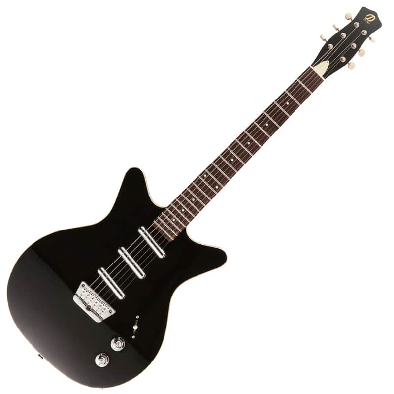 Danelectro Triple Divine Guitar ~ Black – SPECIAL OFFER!! Black