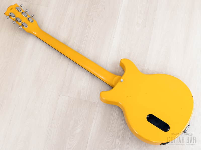 1996 Orville Les Paul Junior Double Cut LPJ-D65 TV Yellow w
