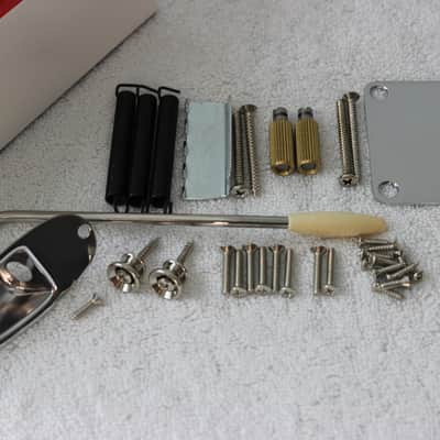 Fender American Standard Chrome Stratocaster Body Hardware Set Strat 099-2050-000 image 3