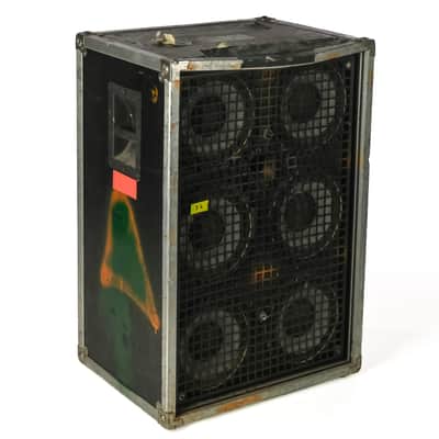 Mesa Boogie 6x10 Bass Cabinet w/ Road Case Owned by Mike Dirnt image 2