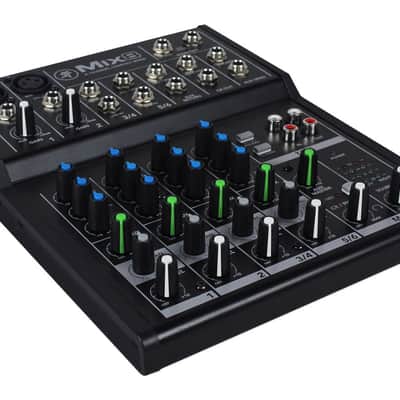 Mackie Mix8 8-Ch Compact Soundboard Mixing Console Mixer For Church/School image 2