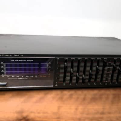 💥 Technics SH-8033 7 Stereo Graphic Equalizer Spectrum Analyzer EQ 💥 image 2