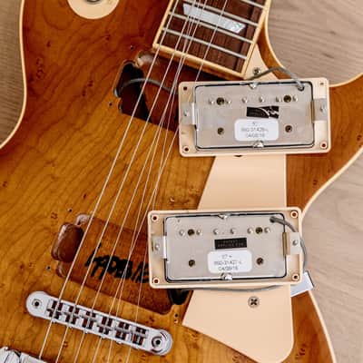 2016 Gibson Les Paul Standard Limited Run Birdseye Maple Honey Burst Near Mint w/ PAFs, Case image 18