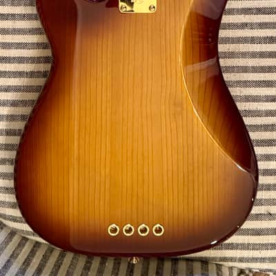 Fender 75th Anniversary Commemorative Precision Bass 2021 - 2-Color Bourbon Burst image 7