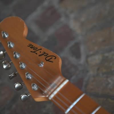 Del-Tone 50s S-Style - Black - Heavy Aging image 21