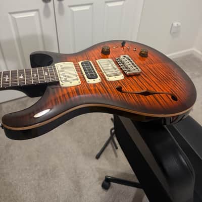 PRS SE Special Semi-Hollow 2025 - Present - Orange Tiger Smokeburst image 7