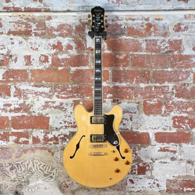 Epiphone Sheraton II 1993 Natural Samick Korea MIK image 6