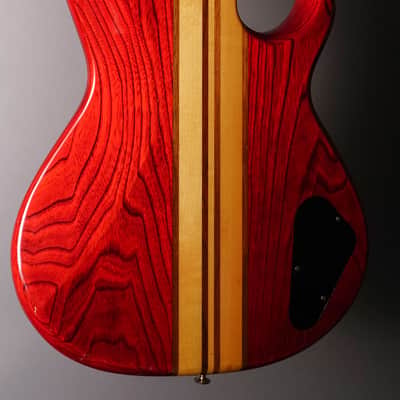 Aria SB-600 Left Handed 1984 Paduak Red image 4