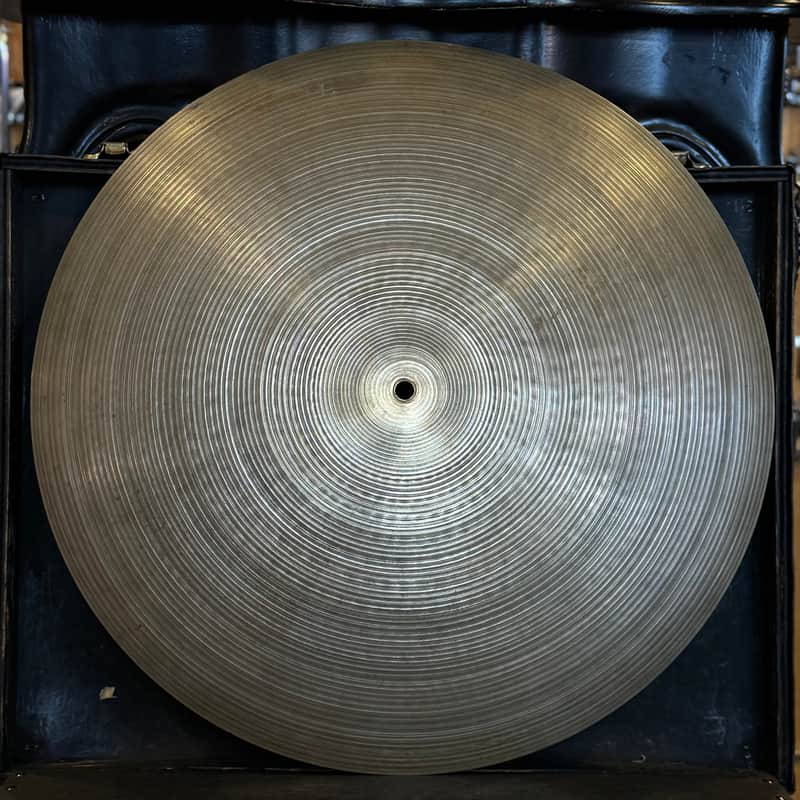 VINTAGE 1970's A. Zildjian 20" Flat Ride - 2680g image 1