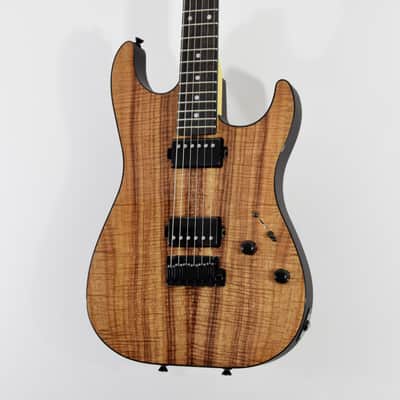 Schecter USA Custom Shop Sunset Custom-II Electric Guitar w/ Case - Natural Gloss image 13