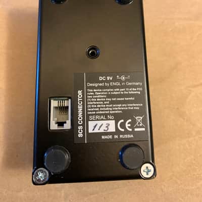 ENGL  Compressor  Pedal 2010s Compression Sustainer MINT in box with Users Manual & Power Supply image 8