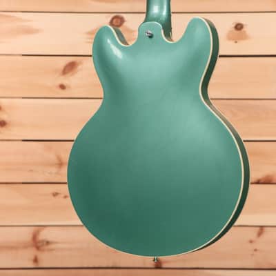 Gibson PSL 1964 ES-335 Ultra Light Aged - Kerry Green Two Tone-130635 image 8