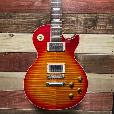 Gibson Custom Shop Historic Collection '59 Les Paul Standard Flametop Reissue 1992 Heritage Cherry Sunburst image 6