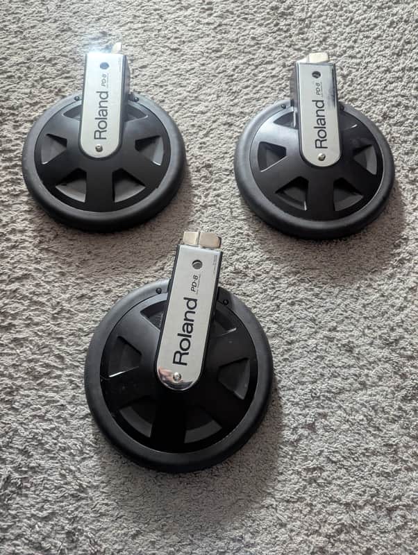 Roland PD-8 V-Pad 8" Dual Trigger Drum Pad 2010s - Black image 1