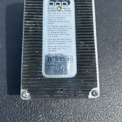 DOD Delay FX90 1984 - 1993 - Blue image 2
