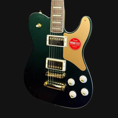 Squier Limited Edition Paranormal Troublemaker Telecaster Deluxe, Cadillac Green image 2