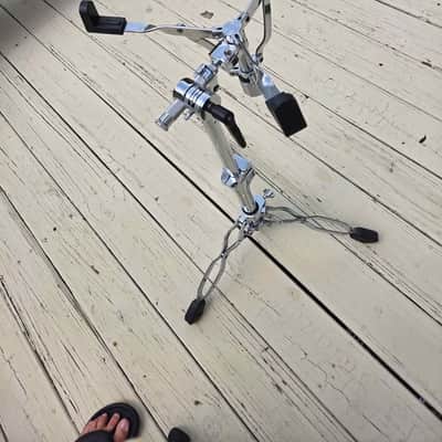 DW DWCP9300 9000 Series Heavy Duty Double-Braced Snare Drum Stand 2010s - Chrome image 2