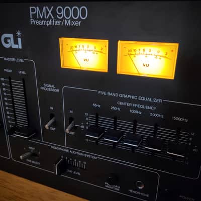 GLI PMX9000 - Vintage DJ Mixer - Circa 1979 - Black image 2