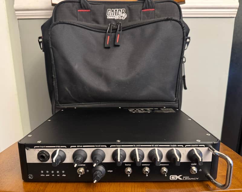 Gallien-Krueger Legacy 800 800-Watt Bass Head 2019 - 2020 - Black image 1