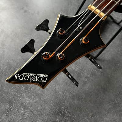 Edwards ESP EG-90B 90s Gisho Signature Made in Japan Black image 11