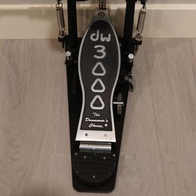 DW 3000 Series Double Bass Drum Pedal (DWCP3002), Dual Chain Turbo Drive, Excellent Condition image 6