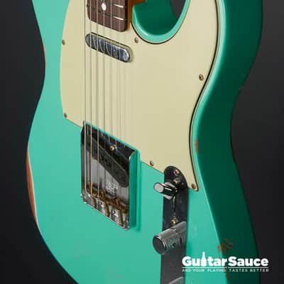Fender  Custom Shop 64 Telecaster Relic Seafoam Green  2024 (Cod. 1502NG) image 6