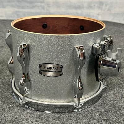 Yamaha Recording Custom 4pc Drum Set 22/10/12/16 Silver Sparkle image 7
