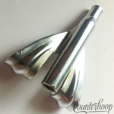 *Ludwig Snare/Bass Drum Threaded Single-Tension-Rod-Claw Marching Chrome 50s-60s image 2
