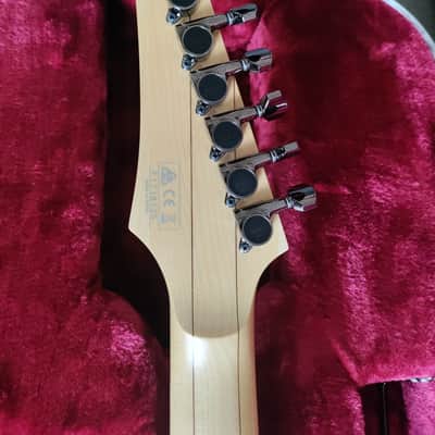 2017 Ibanez Prestige RG655 Galaxy Black w/OHSC image 23