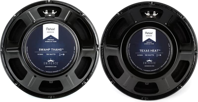 Eminence Swamp Thang 12-inch 150-watt Guitar Amp Replacement Speaker - 8 ohm  Bundle with Eminence Patriot Texas Heat 12-inch 150-watt Guitar Amp Replacement Speaker - 8 ohms image 1
