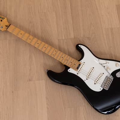 1990s Levinson Blade Texas Standard Vintage S-Style Electric Guitar Black, Japan image 10