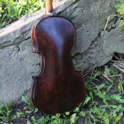Crow Creek Fiddles Hoedown Special 4/4 size Handmade Fiddle / Violin with Case 2025 - Dark Rustic Brown image 17