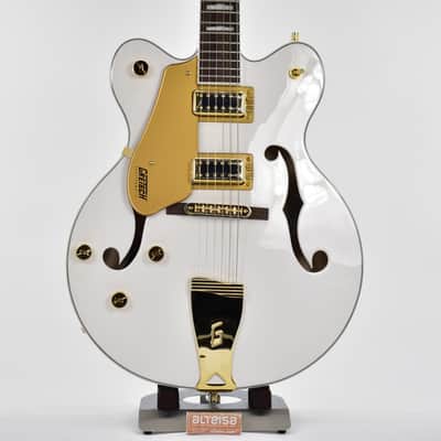 Gretsch G5422GLH Electromatic Hollow Body with Gold Hardware, Left-Handed Snowcrest White 3252gr image 1