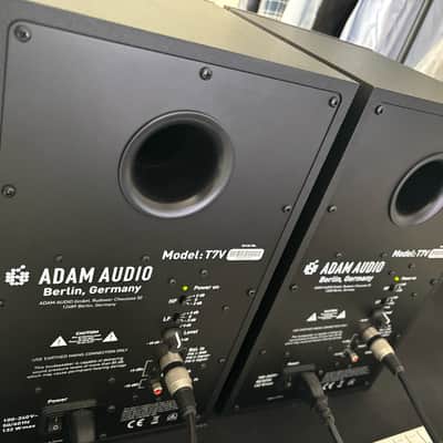 ADAM Audio T7V 7" Active Studio Monitor (PAIR) 2020s - Black image 4