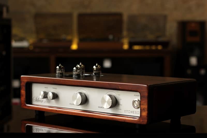 Xtonebox Silver 1088 HiFi preamp mcintosh quad pro audio high end tube device image 1