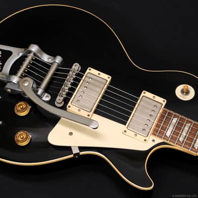 Gibson Custom Shop 1957 Les Paul Standard Reissue Ebony VOS w/Bigsby image 6