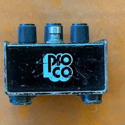 RIVETS. ProCo Small Box RAT 1987 - Black with White Lettering image 4