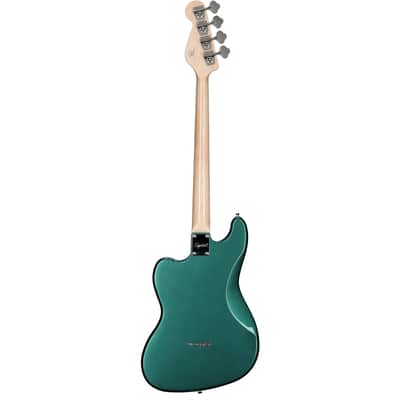 Squier Paranormal Rascal HH Bass Guitar, Sherwood Green image 7
