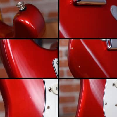 Fender American Vintage Reissue ‘62 Stratocaster Candy Apple Red 1987 w/OHSC image 13