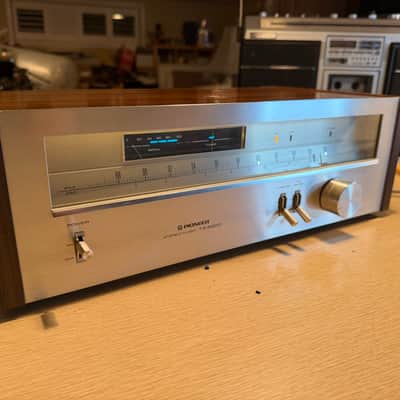 Pioneer TX-6800 Stereo Tuner FM/AM Radio Receiver Silver Face Near Mint Serviced image 4