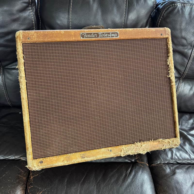 1956 Fender Twin 5E8 - Tweed image 1