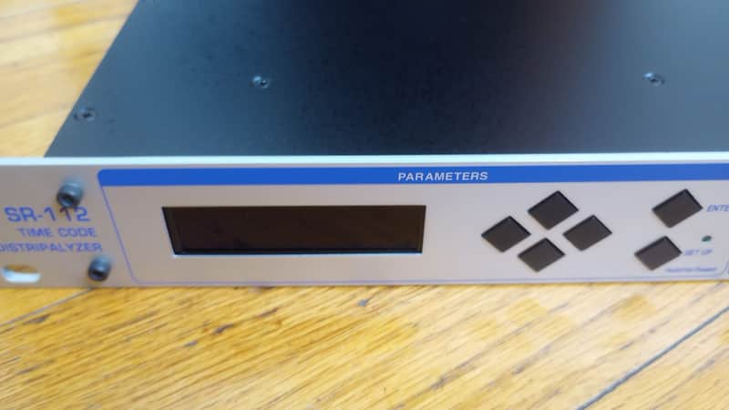Brainstorm Electronics SR-112 Time Code Distripalyzer 2010s - Silver image 1
