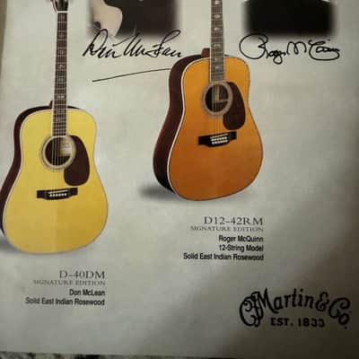 Martin Special Limited Edition Brochure Catalog 1999 CEO-3 SWD D-40DM Roger McQuinn Don McLean D-28GE Stephen Stills D-45 EMP-2 Steve Howe SWC Sting N-20WNB Willie Nelson Mini image 3