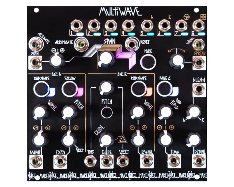 Make Noise MultiWAVE Eight Channel Dual Wavetable Oscillator image 1