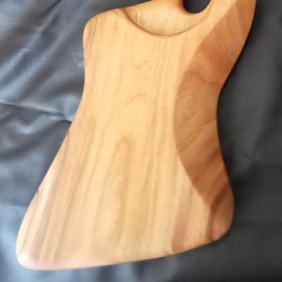 handmade mahogany slab "Firebird R" fat style guitar,oil finish,ships fast image 20