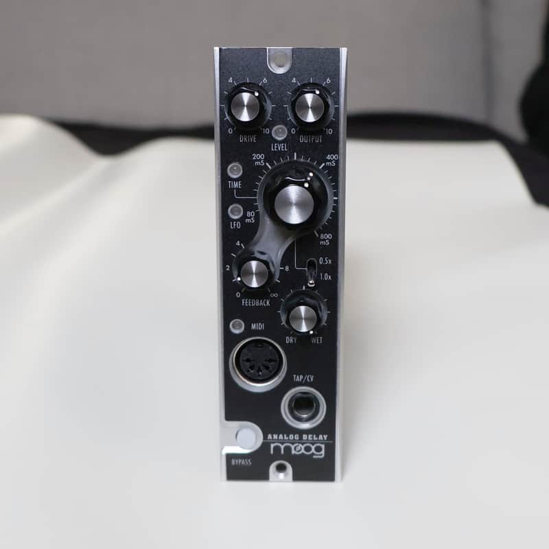 Moog 500 Series Analog Delay Module 2010s - Black image 1