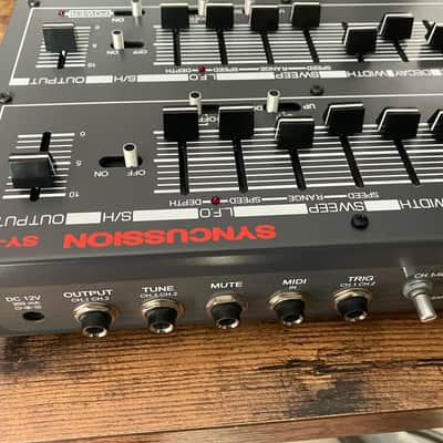 Michigan Synth Works SY-1 Analog drum Synthesizer - MIDI / Gray image 2
