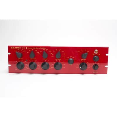 D.W. Fearn VT-5 Stereo Tube Equalizer 2010s - Red image 2